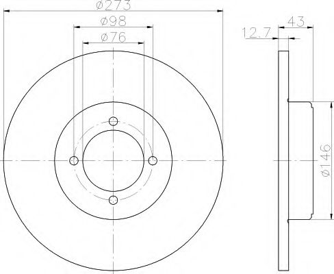 HELLA 8DD 355 100-151