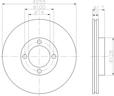 HELLA 8DD 355 101-841