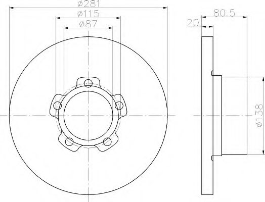 HELLA 8DD 355 100-221