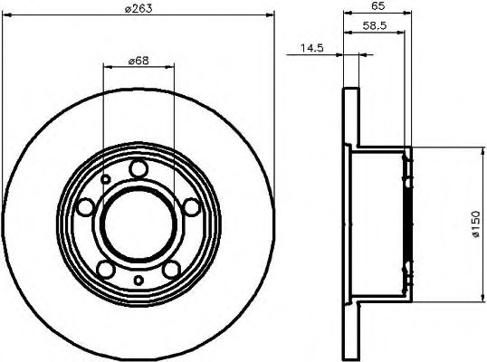 HELLA 8DD 355 100-451