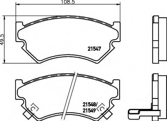 HELLA 8DB 355 016-321