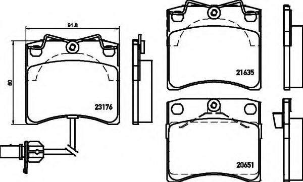 HELLA 8DB 355 018-521