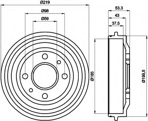 HELLA 8DT 355 301-961