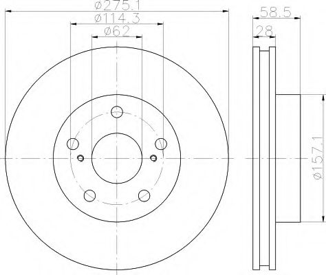 HELLA 8DD 355 120-171