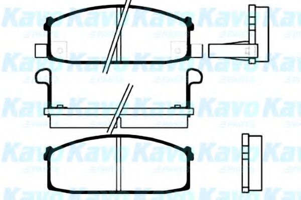 KAVO PARTS BP-6509