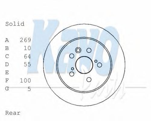 KAVO PARTS BR-9446