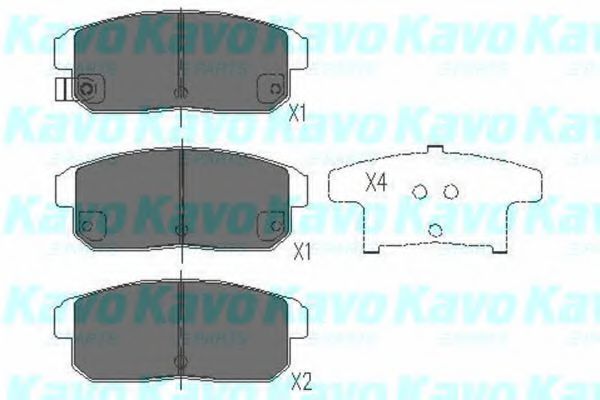 KAVO PARTS KBP-4547