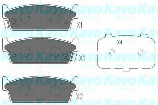 KAVO PARTS KBP-6548