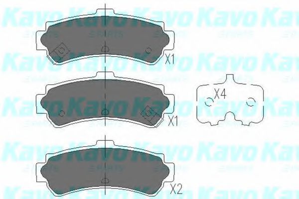 KAVO PARTS KBP-6550