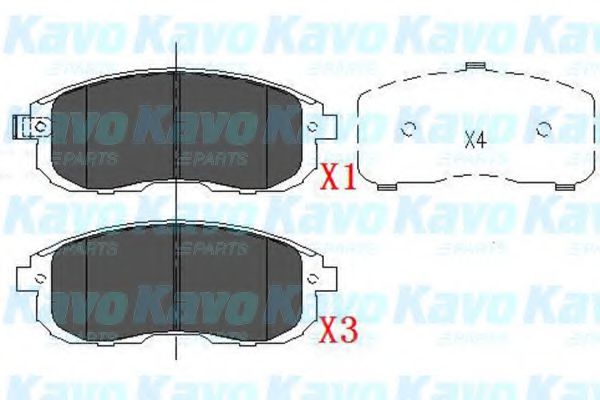 KAVO PARTS KBP-6557