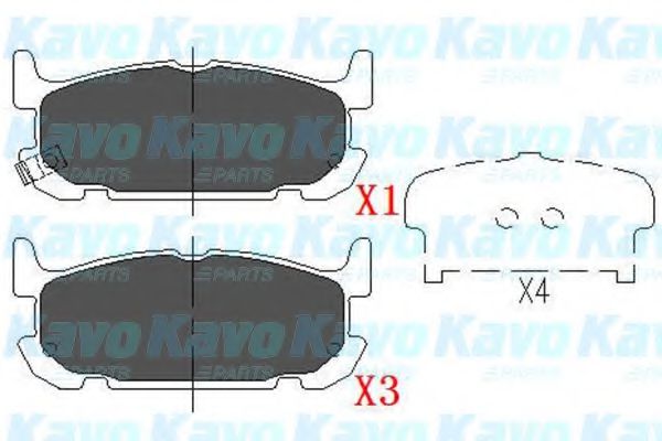 KAVO PARTS KBP-6571