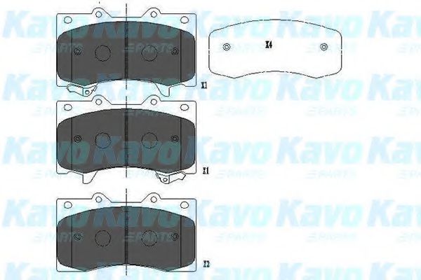 KAVO PARTS KBP-6588