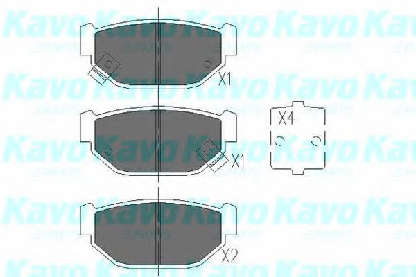 KAVO PARTS KBP-8007