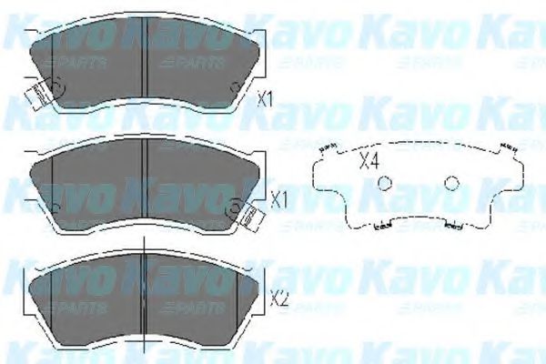 KAVO PARTS KBP-8504