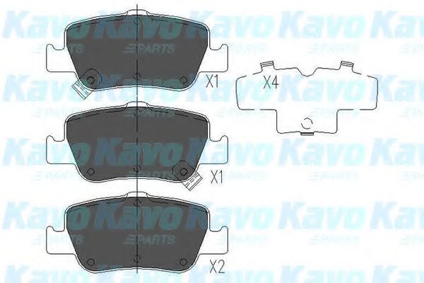 KAVO PARTS KBP-9104