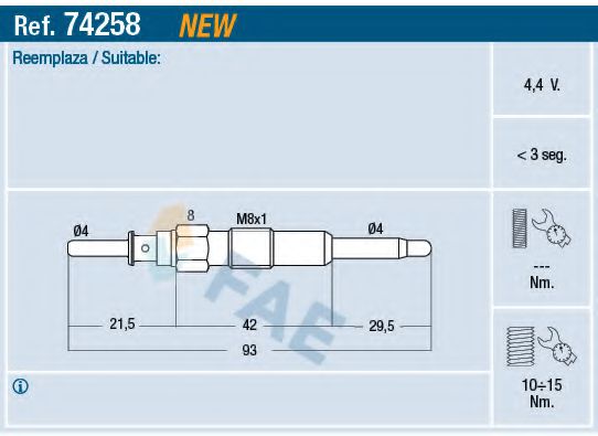 FAE 74258