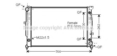 AVA QUALITY COOLING AIA2125