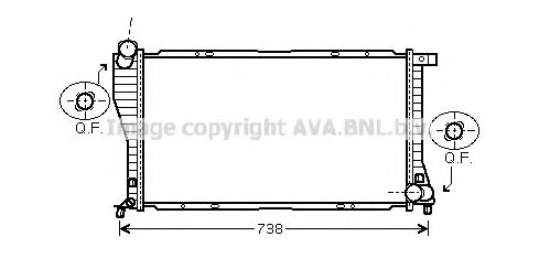 AVA QUALITY COOLING BWA2234