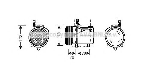 AVA QUALITY COOLING BWAK060