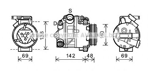 AVA QUALITY COOLING BWAK443