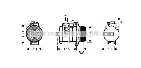 AVA QUALITY COOLING BWK334