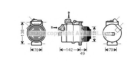 AVA QUALITY COOLING BWK389