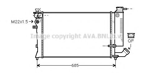 AVA QUALITY COOLING CN2200