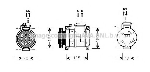 AVA QUALITY COOLING CRAK064