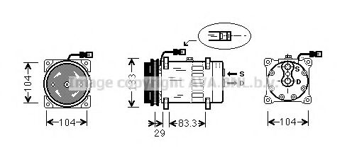 AVA QUALITY COOLING DFK026