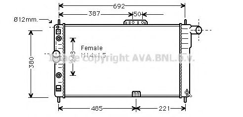 AVA QUALITY COOLING DWA2005