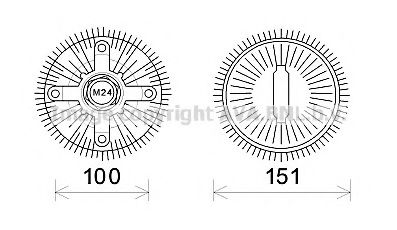 AVA QUALITY COOLING FDC448