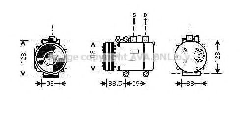 AVA QUALITY COOLING FDK174