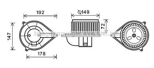 AVA QUALITY COOLING FT8426