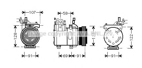 AVA QUALITY COOLING HYAK161