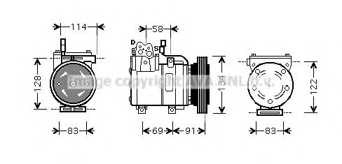 AVA QUALITY COOLING HYAK199