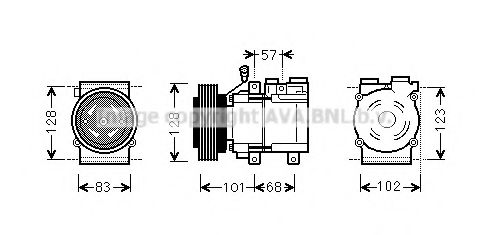 AVA QUALITY COOLING HYAK324