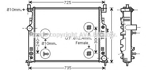 AVA QUALITY COOLING MSA2436