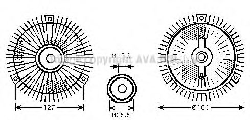 AVA QUALITY COOLING MSC408