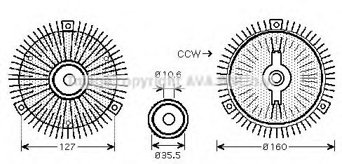 AVA QUALITY COOLING MSC418