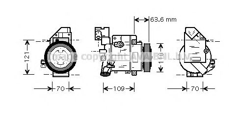 AVA QUALITY COOLING MSK075