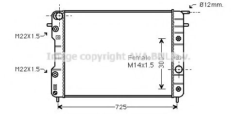 AVA QUALITY COOLING OLA2202