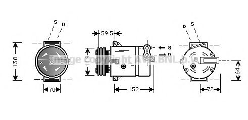 AVA QUALITY COOLING OLAK279