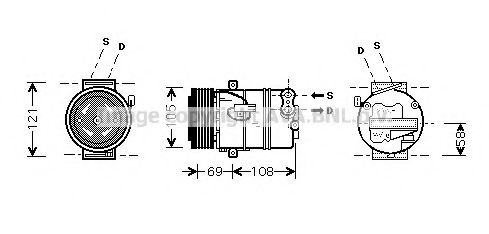 AVA QUALITY COOLING OLAK445