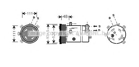 AVA QUALITY COOLING OLK280