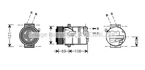 AVA QUALITY COOLING OLK438