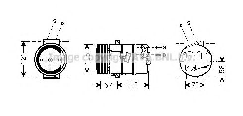 AVA QUALITY COOLING OLK494