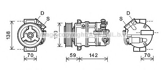 AVA QUALITY COOLING OLK579