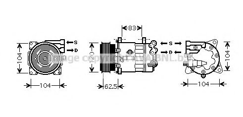 AVA QUALITY COOLING PEK321