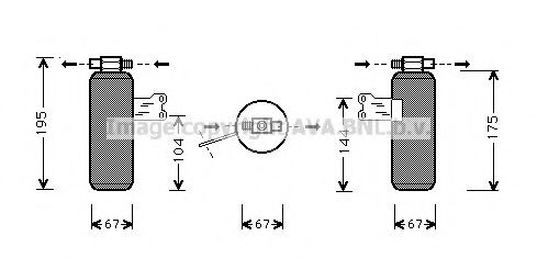 AVA QUALITY COOLING RTD027