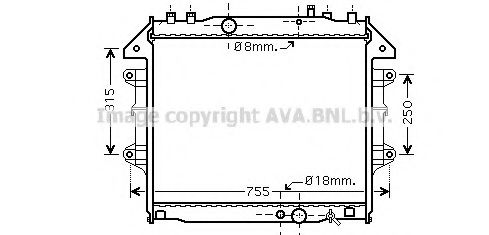 AVA QUALITY COOLING TO2432